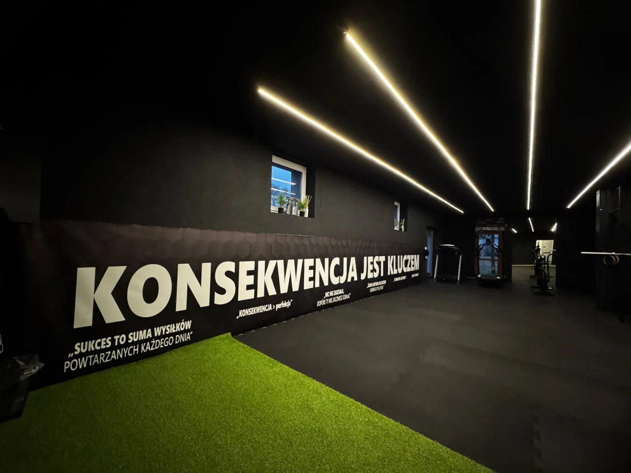 Sala treningowa Centrum Zdrowia Julia Pecyna w Rucewku koło Inowrocławia