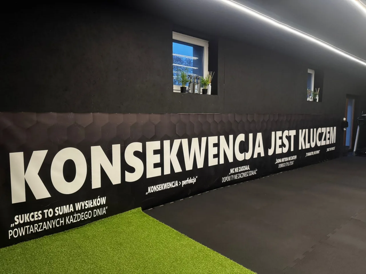Sala treningowa Centrum Zdrowia Julia Pecyna w Rucewku koło Inowrocławia