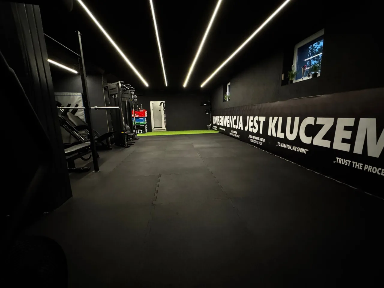 Sala treningowa Centrum Zdrowia Julia Pecyna w Rucewku koło Inowrocławia