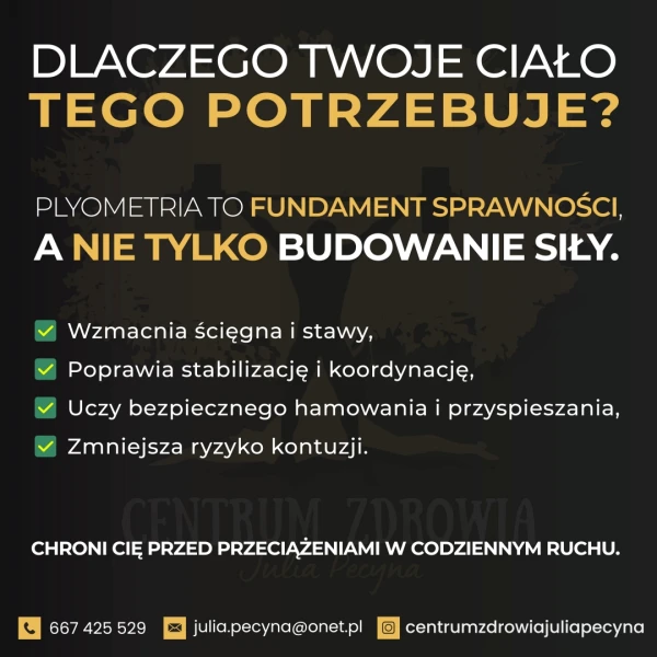 Korzyści treningu plyometrycznego dla sprawności