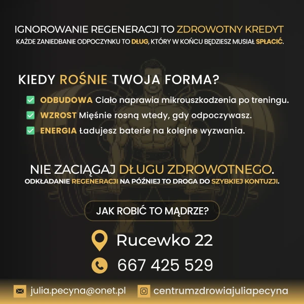 Sygnały niewystarczającej regeneracji treningowej