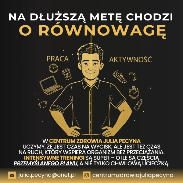 Regularny ruch jako wsparcie w okresie stresu